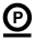 Symbole nettoyage à sec : P dans un rond avec une barre en dessous