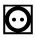 Symbole séchage tambour 2 points