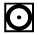 Symbole séchage tambour 1 point
