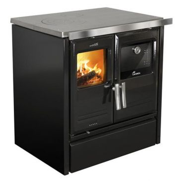 Cuisinière à bois ETNA5TNOIRTIRFR.EXT