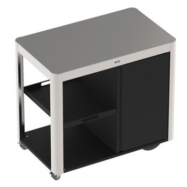 Desserte inox avec porte - Achille - PDIS20185
