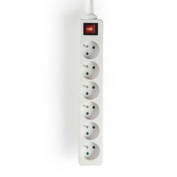 Bloc 6 prises avec interrupteur - EXSO615E2WT