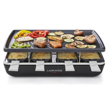 Raclette Grill Crêpes 8 personnes Noire - Élément - 179301