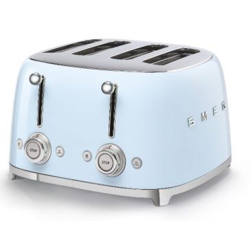 Toaster 4 tranches Bleu Azur - Années 50 - TSF03PBEU