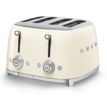 Toaster 4 tranches Crème - Années 50 - TSF03CREU